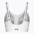  Αθλητικό σουτιέν Under Armour Infinity High Zip 2.0 white/black 2