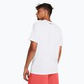 Ανδρικό μπλουζάκι Under Armour Colorblock Wordmark λευκό/μαύρο 2