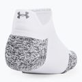 Under Armour Dry Run Cushion No Show κάλτσες τρεξίματος 3 ζευγάρια λευκές/γκρι/ανακλαστικές 3