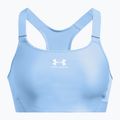 Under Armour HeatGear Armour High horizon μπλε/λευκό σουτιέν προπόνησης 4