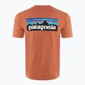 Ανδρικό Patagonia P-6 Logo Responsibili-Tee trekking shirt redtall rust 2