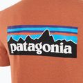 Ανδρικό Patagonia P-6 Logo Responsibili-Tee trekking shirt redtall rust 4