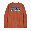 Ανδρικό μακρυμάνικο Patagonia P-6 Logo Responsibili redtail rust