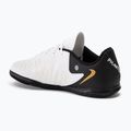 Παπούτσια ποδοσφαίρου Nike Phantom GX II Club IC white/metallic gold coin/black 3