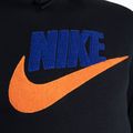 Ανδρικό φούτερ Nike Club Fleece Hoodie μαύρο/πορτοκαλί ασφαλείας 3