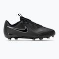 Nike Phantom GX II Academy FG/MG Junior ποδοσφαιρικά παπούτσια μαύρο/μαύρο 2