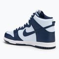 Nike Dunk High μπότες ποδοσφαίρου γκρι/λευκό/μεσονύκτιο ναυτικό 3