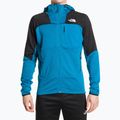 The North Face ανδρική μπλούζα για trekking Stormgap Powergrid arctic blue/μαύρο