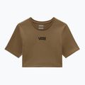 Γυναικείο Vans Flying V Crew Crop Ii otter T-shirt