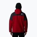 Ανδρικό φούτερ The North Face Glacier Heavyweight Full Zip HD garnet red/asphalt grey 3