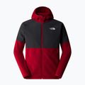 Ανδρικό φούτερ The North Face Glacier Heavyweight Full Zip HD garnet red/asphalt grey 5