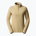 Γυναικείο φούτερ The North Face 100 Glacier 1/4 Zip khaki stone