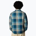 Ανδρικό μονωμένο μπουφάν The North Face Afterburner Insulated Flannel midnight petrol 3