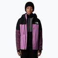 The North Face Dawnstrike GTX Insulated γυναικείο μπουφάν σκι μαύρο/δραγόνα/μεσονύκτιο μοβ 4