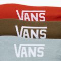 Vans Classic Canoodle γυναικείες κάλτσες 3 ζευγάρια αγωνιστικό κόκκινο 5