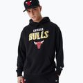 New Era Team Script OS Hoody Chicago Bulls ανδρικό φούτερ μαύρο 4