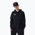 Ανδρικό New Era Team Script FZ Hoody Chicago Bulls μαύρο