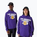 Ανδρικό New Era NBA Large Graphic OS Hoody Los Angeles Lakers φούτερ μοβ 8