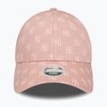 Γυναικείο καπέλο μπέιζμπολ New Era Monogram 9Forty New York Yankees pastel pink 3