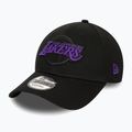 Ανδρικό καπέλο μπέιζμπολ New Era Side Patch 9Forty Los Angeles Lakers black 2