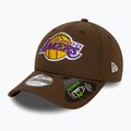 Ανδρικό καπέλο μπέιζμπολ New Era Repreve 9Forty Los Angeles Lakers dark brown 2