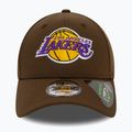 Ανδρικό καπέλο μπέιζμπολ New Era Repreve 9Forty Los Angeles Lakers dark brown 3