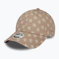 Γυναικείο καπέλο μπέιζμπολ New Era Monogram 9Forty New York Yankees pastel brown 2