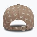 Γυναικείο καπέλο μπέιζμπολ New Era Monogram 9Forty New York Yankees pastel brown 4