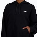 Γυναικείο New Balance French Terry Small Logo Hoodie μαύρο 4