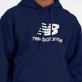 Ανδρικό φούτερ New Balance Stacked Logo French Terry Hoodie navy 4