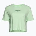 Γυναικείο μπλουζάκι προπόνησης Nike Pro Dri-Fit Cropped vapour green