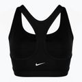 Nike Pro Swoosh Light Support σουτιέν μαύρο/λευκό 2