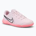 Παιδικά παπούτσια ποδοσφαίρου Nike Tiempo Legend 10 Academy IC pink foam/black