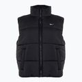 Nike Sportswear Classic Puffer Therma-Fit μαύρο/λευκό γυναικείο αμάνικο μπουφάν