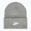 Nike Peak Futura Beanie σκούρο γκρι ρείκι/λευκό χειμερινό καπέλο