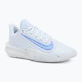 Nike Precision 7 ποδοσφαιρικά γκρι/καθαρό λευκόχρυσο/σκόνη δαμάσκηνου/βασιλικός παλμός ανδρικά παπούτσια μπάσκετ