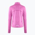 Nike Swift Element UV 1/4-Zip γυναικείο μακρυμάνικο για τρέξιμο φούξια, δαμασκηνί/δερματίνη 2