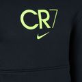 Παιδική μπλούζα Nike CR7 Club Fleece μαύρο / βολτ 3