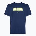 Ανδρικό μπλουζάκι Nike Air Graphic midnight navy/volt T-shirt