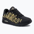 Γυναικεία παπούτσια SKECHERS JGoldcrown Uno Golden Heart black/multicolor metallic