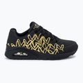 Γυναικεία παπούτσια SKECHERS JGoldcrown Uno Golden Heart black/multicolor metallic 2