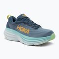 HOKA Bondi 8 πραγματικά πετρόλ/σκιά ανδρικά παπούτσια για τρέξιμο