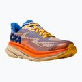 HOKA Clifton 9 ultramarine/electric tangerine παιδικά παπούτσια τρεξίματος 8