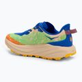 HOKA Speedgoat 6 ultramarine/electric lime παιδικά παπούτσια για τρέξιμο 3