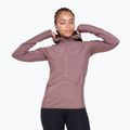 Γυναικείο φούτερ για τρέξιμο HOKA Sky Glow Half Zip smokey quartz