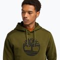 Ανδρικό Timberland Tree Logo Hoodie σκούρο λαδί 4