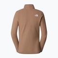 The North Face γυναικείο φούτερ 100 Glacier 1/4 Zip latte 5