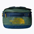 The North Face Base Camp Voyager Duffel 42 l ταξιδιωτική τσάντα σε πράσινο/σκιαστικό μπλε χρώμα 3