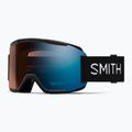 Smith Squad μαύρο/chromapop pro photochromic μπλε καθρέφτης γυαλιά σκι