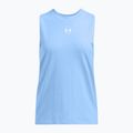 Γυναικείο φανελάκι προπόνησης Under Armour Rival Muscle Tank horizon blue/white 3